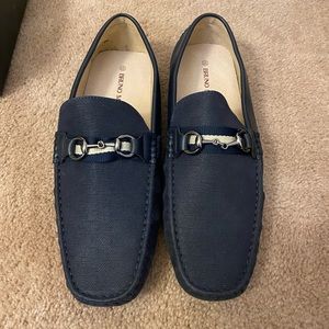 NWT Bruno Marc Men's Penny Moccasin Loafers